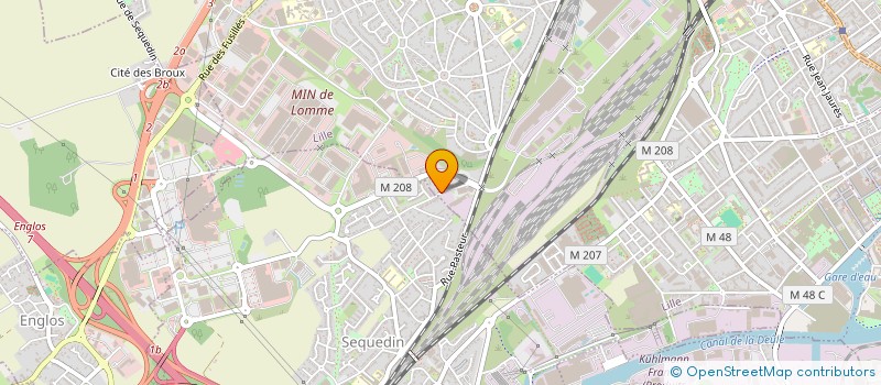 localisation de l'entreprise MONSIEUR ALEXANDRE DASSONNEVILLE à LILLE