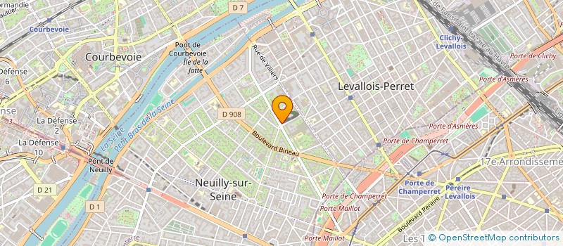 localisation de l'entreprise MONSIEUR ALEXANDRE DAVID à NEUILLY-SUR-SEINE