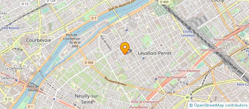 localisation de l'entreprise MONSIEUR ALEXANDRE DAVID à LEVALLOIS-PERRET