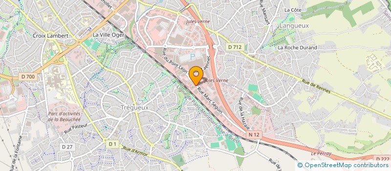 localisation de l'entreprise MONSIEUR ALEXANDRE DAVID  LANGUEUX