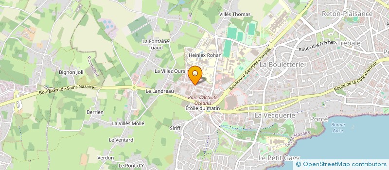 localisation de l'entreprise MONSIEUR ALEXANDRE DAVOINE  SAINT-NAZAIRE