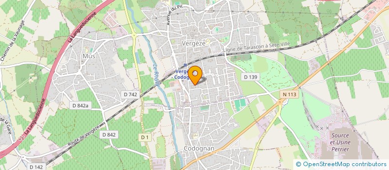 localisation de l'entreprise MONSIEUR ALEXANDRE DAYAN à VERGEZE
