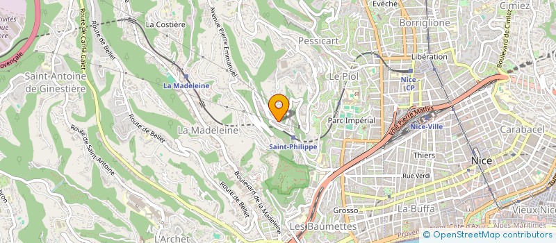 localisation de l'entreprise MONSIEUR ALEXANDRE DAYAN  NICE