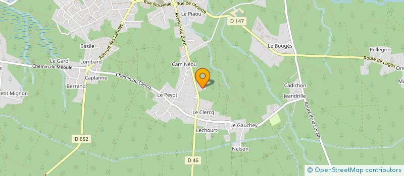 localisation de l'entreprise MONSIEUR ALEXANDRE DE ASSUNCAO  SANGUINET