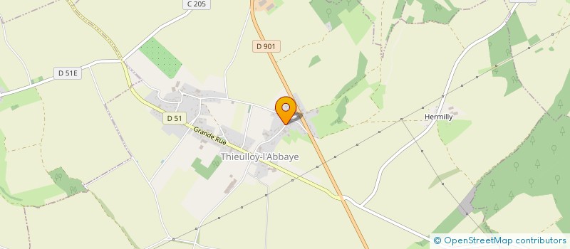 localisation de l'entreprise MONSIEUR ALEXANDRE DE CICCO  MEIGNEUX