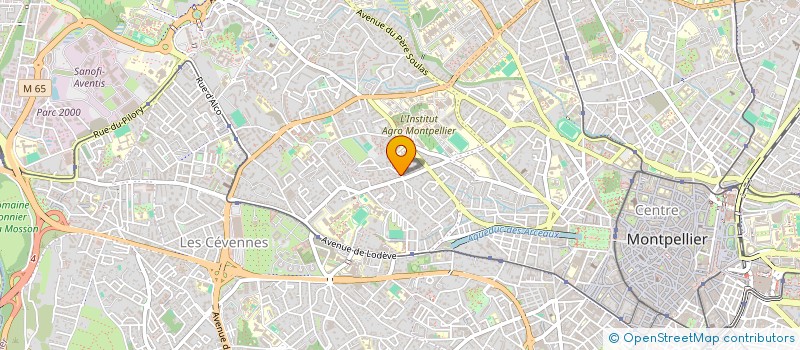 localisation de l'entreprise MONSIEUR ALEXANDRE DE CONNOR à MONTPELLIER