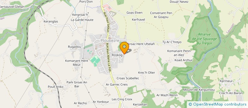 localisation de l'entreprise MONSIEUR ALEXANDRE DE CRAIEYE  PLOUBEZRE