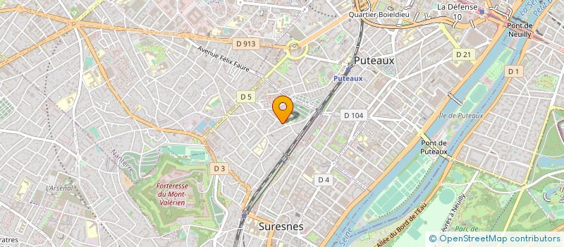 localisation de l'entreprise MONSIEUR ALEXANDRE DE FROISSARD à SURESNES