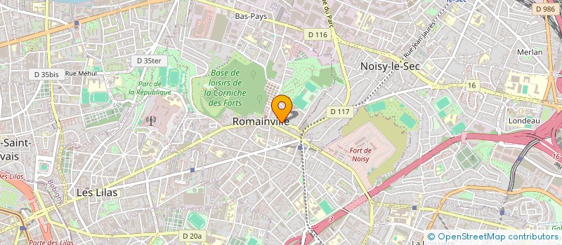 localisation de l'entreprise MONSIEUR ALEXANDRE DE GUIGNE à ROMAINVILLE