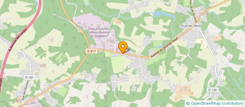 localisation de l'entreprise MONSIEUR ALEXANDRE DE JESUS LOURO PASCOAL  SAINT-MARTIN-DE-SEIGNANX