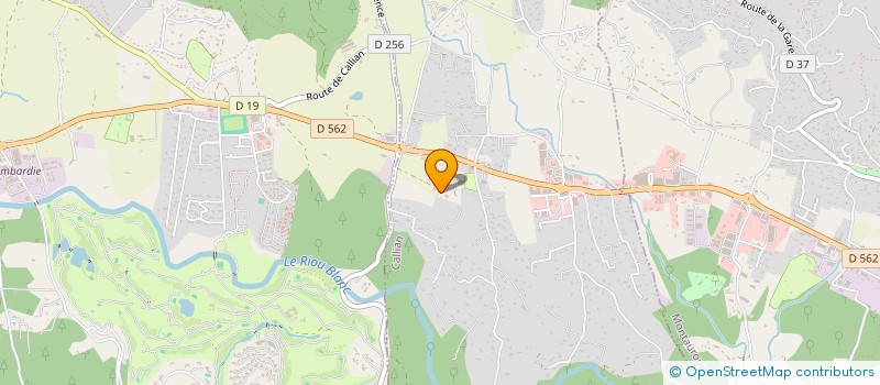 localisation de l'entreprise MONSIEUR ALEXANDRE DE KORSAK  CALLIAN