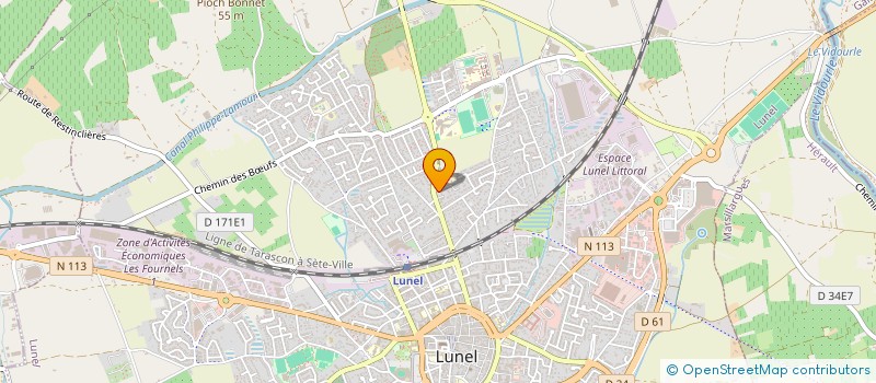 localisation de l'entreprise MONSIEUR ALEXANDRE DE LIHOVSKOI à LUNEL