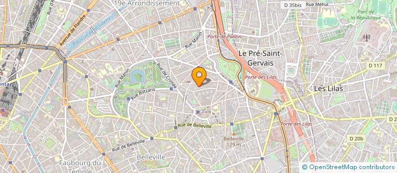 localisation de l'entreprise MONSIEUR ALEXANDRE DE ROCHECHOUART  PARIS