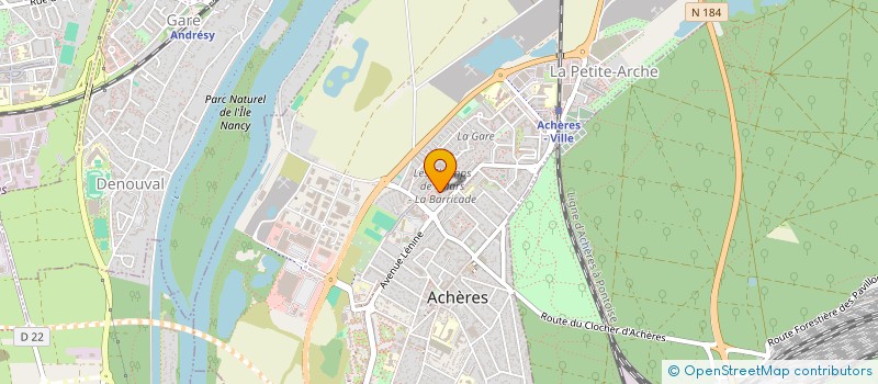 localisation de l'entreprise MONSIEUR ALEXANDRE DE VAEPENAERE à ACHERES