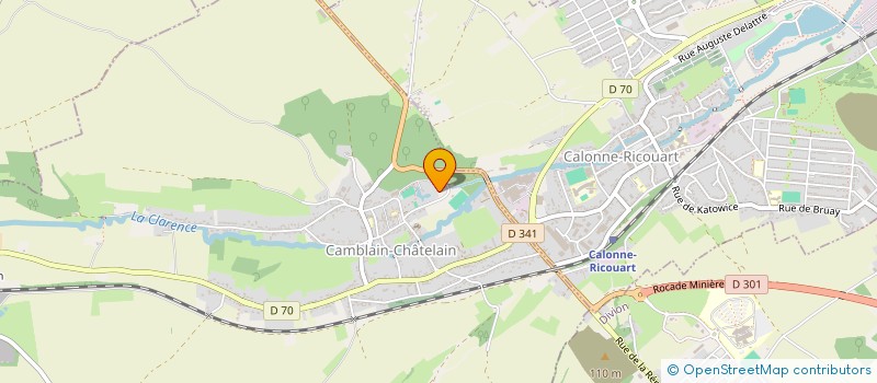 localisation de l'entreprise MONSIEUR ALEXANDRE DE WAZIERES  CALONNE-RICOUART