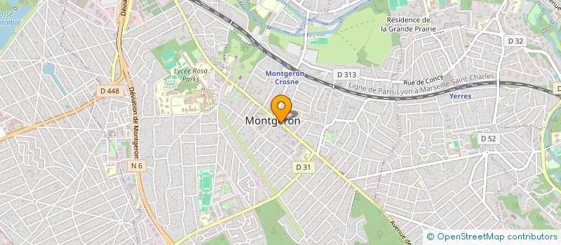 localisation de l'entreprise MONSIEUR ALEXANDRE DEBARD à MONTGERON