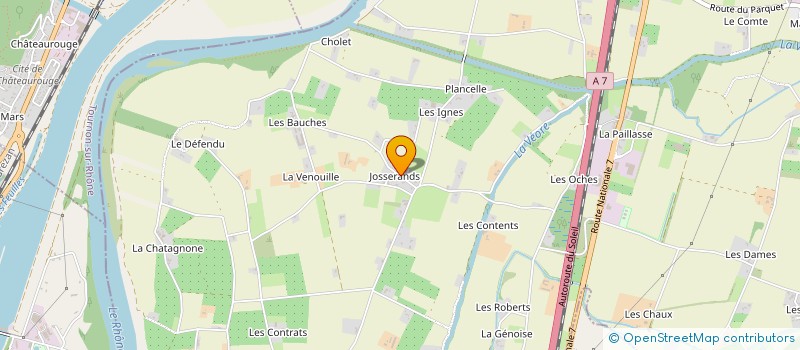 localisation de l'entreprise MONSIEUR ALEXANDRE DEBAUD  ETOILE-SUR-RHONE
