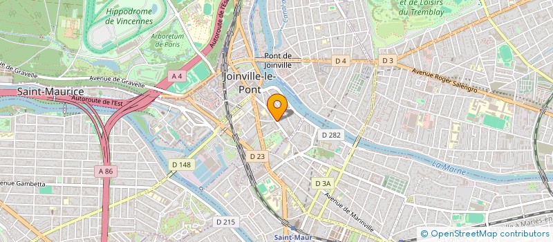 localisation de l'entreprise MONSIEUR ALEXANDRE DEBERNARDI  JOINVILLE-LE-PONT