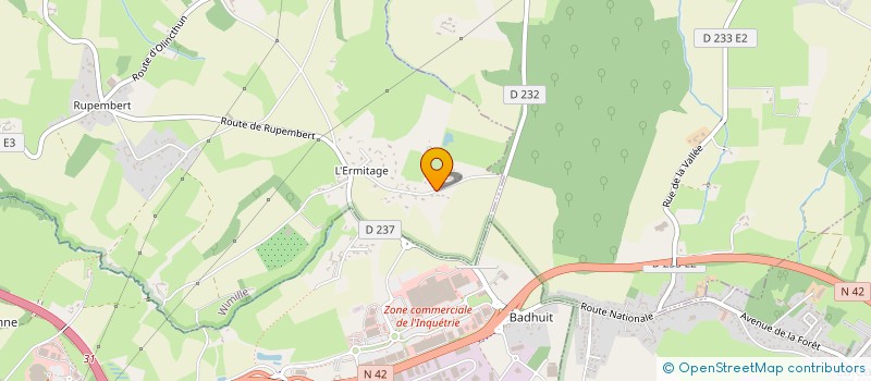 localisation de l'entreprise MONSIEUR ALEXANDRE DEBUSSCHERE  WIMILLE