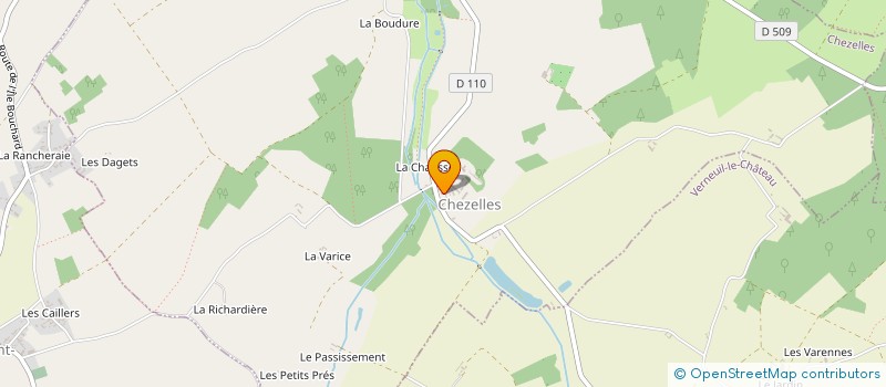 localisation de l'entreprise MONSIEUR ALEXANDRE DECHEZELLES à CHEZELLES