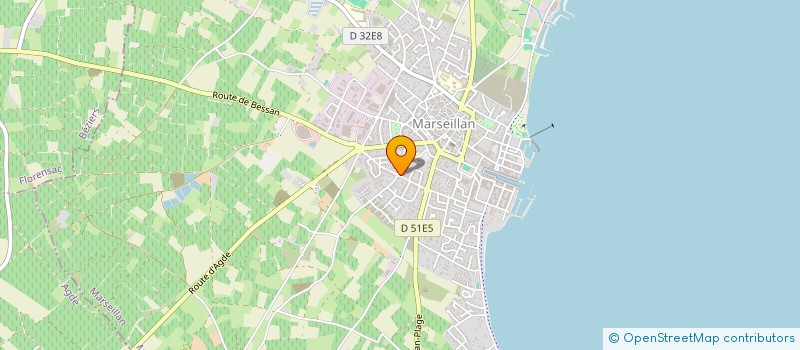 localisation de l'entreprise MONSIEUR ALEXANDRE DEGOIN à MARSEILLAN