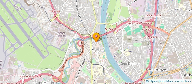 localisation de l'entreprise MONSIEUR ALEXANDRE DEGORRE  TOULOUSE