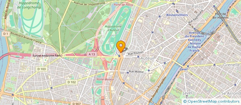 localisation de l'entreprise MONSIEUR ALEXANDRE DEGRANDY  PARIS