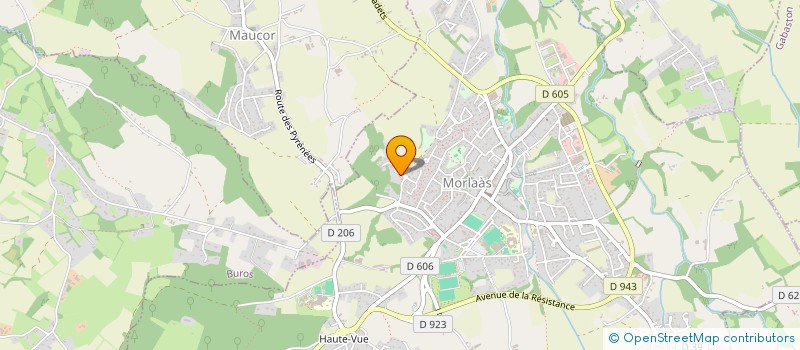 localisation de l'entreprise MONSIEUR ALEXANDRE DEHEZ à MORLAAS