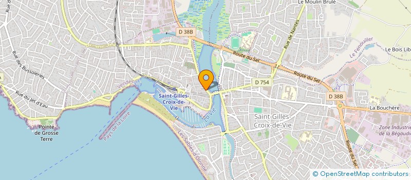 localisation de l'entreprise MONSIEUR ALEXANDRE DEJONGHE  SAINT-GILLES-CROIX-DE-VIE