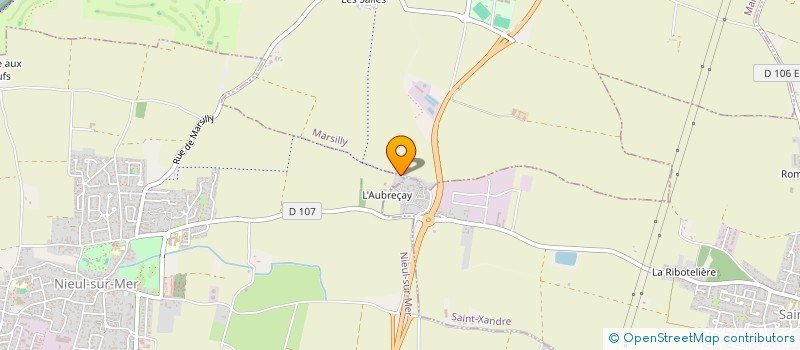 localisation de l'entreprise MONSIEUR ALEXANDRE DELACROIX  NIEUL-SUR-MER