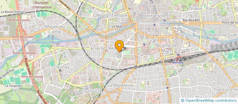 localisation de l'entreprise MONSIEUR ALEXANDRE DELAIGUE  RENNES