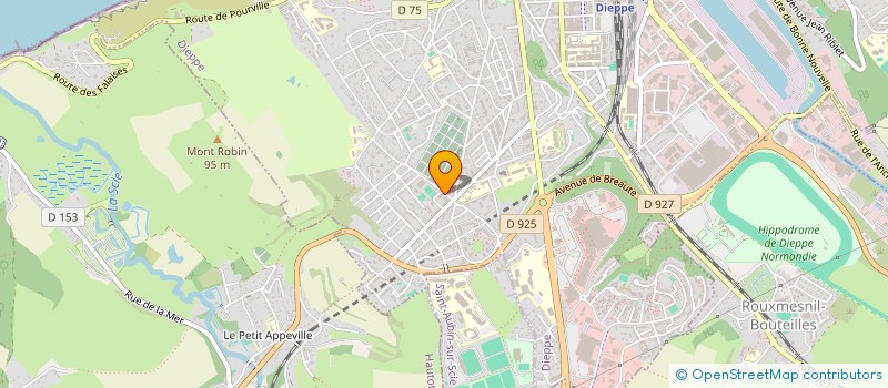 localisation de l'entreprise MONSIEUR ALEXANDRE DELAMARE à DIEPPE