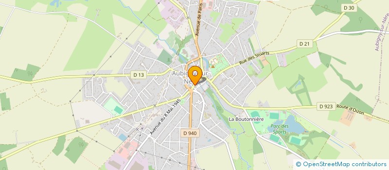 localisation de l'entreprise MONSIEUR ALEXANDRE DELANOUE  TOURS