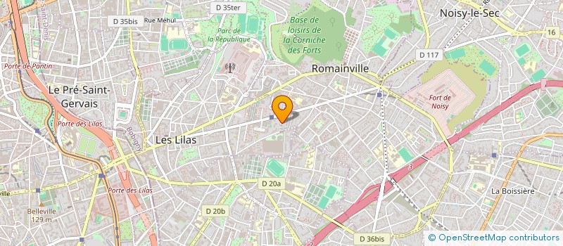 localisation de l'entreprise MONSIEUR ALEXANDRE DELAUW à ROMAINVILLE