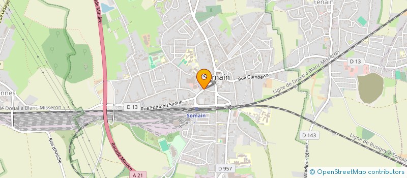 localisation de l'entreprise MONSIEUR ALEXANDRE DELBOVE  BRUILLE-LEZ-MARCHIENNES