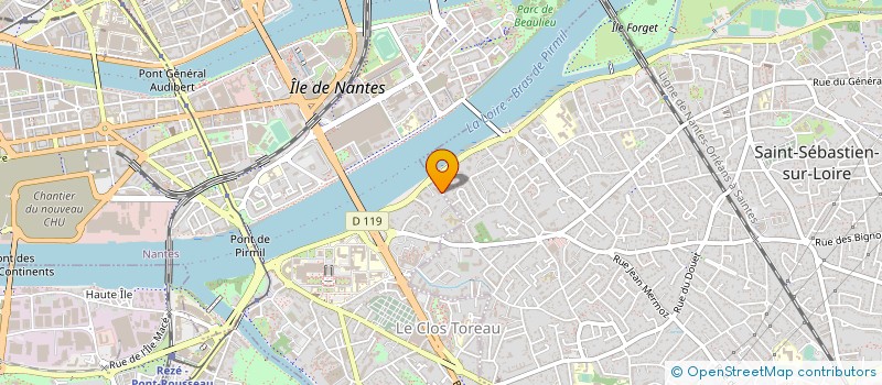 localisation de l'entreprise MONSIEUR ALEXANDRE DELIERE à NANTES