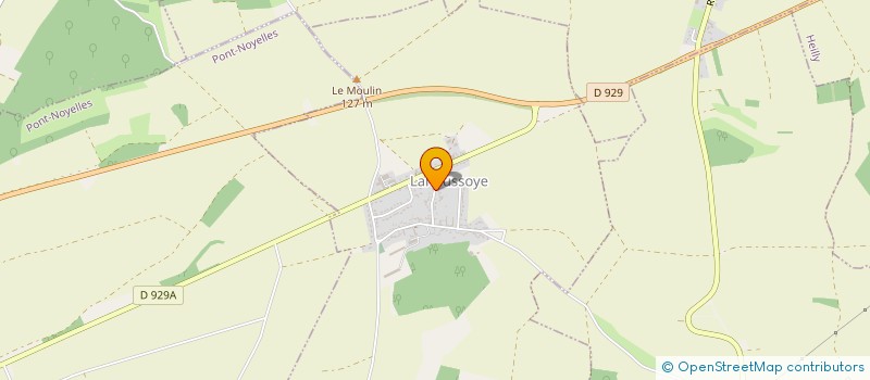 localisation de l'entreprise MONSIEUR ALEXANDRE DELOBELLE  LAHOUSSOYE