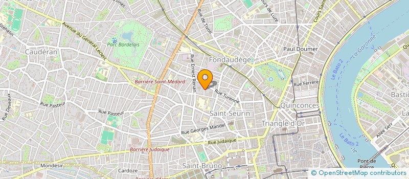 localisation de l'entreprise MONSIEUR ALEXANDRE DELOM  BORDEAUX