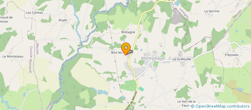 localisation de l'entreprise MONSIEUR ALEXANDRE DELOUX  SAINT-GERMAIN-LES-BELLES