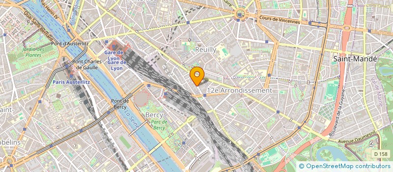 localisation de l'entreprise MONSIEUR ALEXANDRE DELPECH  PARIS