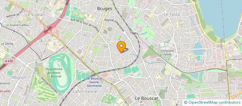 localisation de l'entreprise MONSIEUR ALEXANDRE DELPUECH à BRUGES