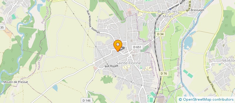 localisation de l'entreprise MONSIEUR ALEXANDRE DELSAUT  SAINTE-FLORINE