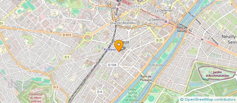 localisation de l'entreprise MONSIEUR ALEXANDRE DEMAILLE  PUTEAUX