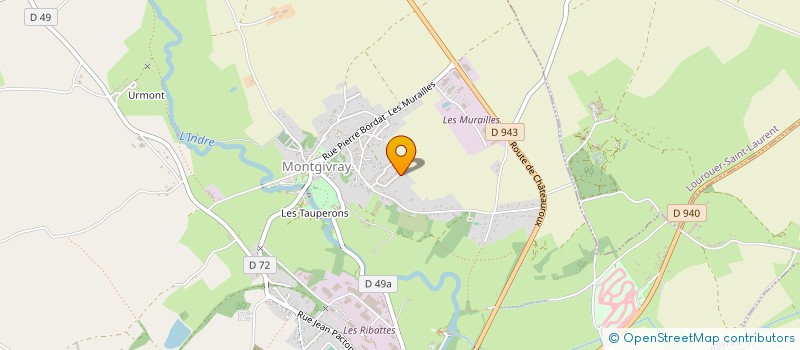 localisation de l'entreprise MONSIEUR ALEXANDRE DEMAY à MONTGIVRAY