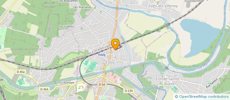 localisation de l'entreprise MONSIEUR ALEXANDRE DEPAIN  CONDE-SAINTE-LIBIAIRE