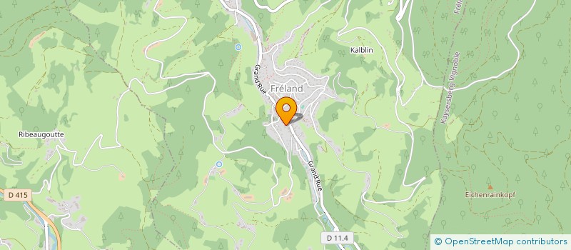 localisation de l'entreprise MONSIEUR ALEXANDRE DEPARIS  FRELAND