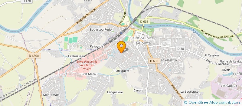 localisation de l'entreprise MONSIEUR ALEXANDRE DER à SAINT-SULPICE-LA-POINTE