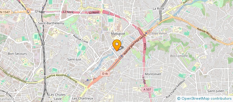 localisation de l'entreprise MONSIEUR ALEXANDRE DERDERIAN à MARSEILLE