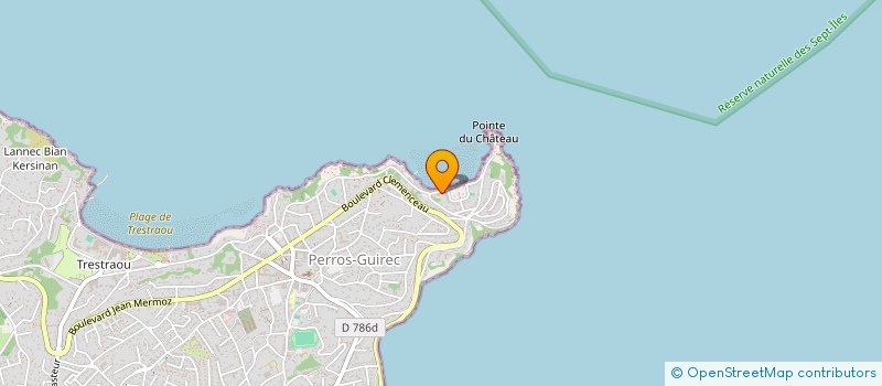 localisation de l'entreprise MONSIEUR ALEXANDRE DERRIEN  PERROS-GUIREC
