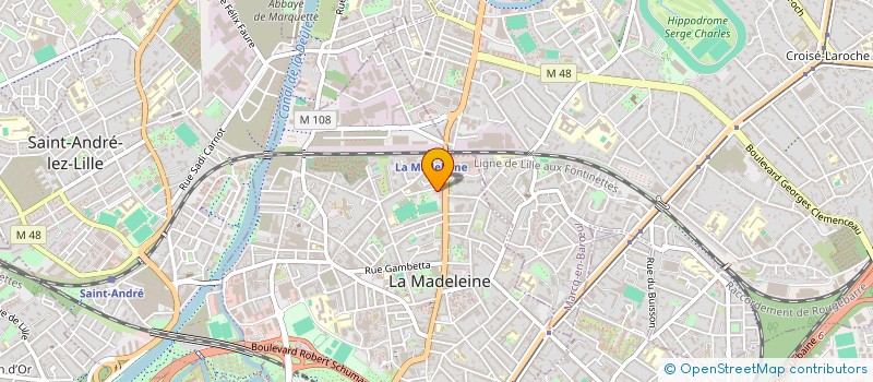 localisation de l'entreprise MONSIEUR ALEXANDRE DESBIENS à LA MADELEINE